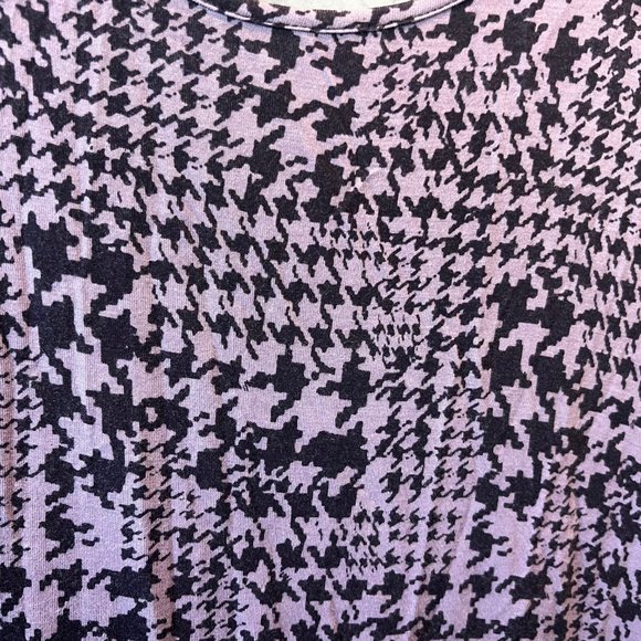 Croft & Barrow 3X Dark and Light Purple 3/4 Length Sleeve Tee - Picture 5 of 7